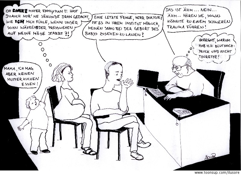 Cartoon: Beratungsgespräch 1