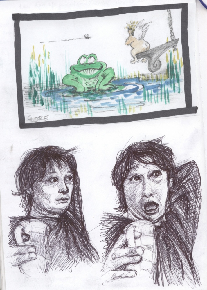 Illustration: aus dem Skizzenbuch 1
