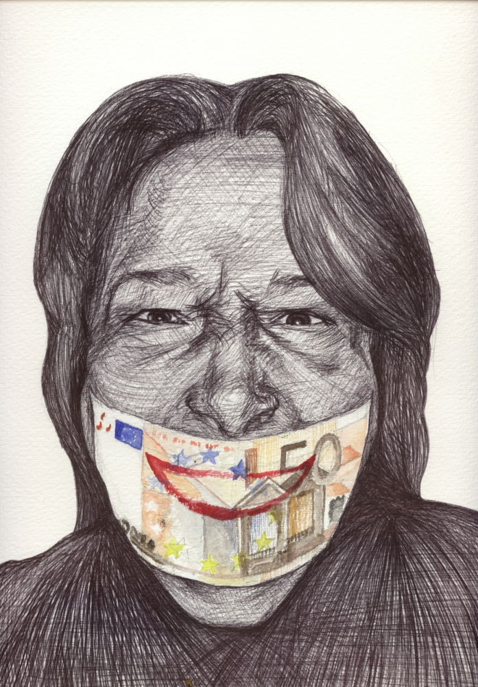 Illustration: Geld lacht 1