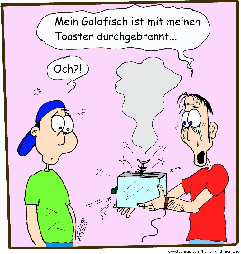 Cartoon: Keiner und Niemand Storyz 17