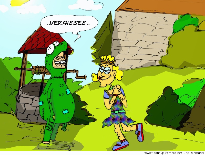 Cartoon: Keiner und Niemand Storyz 19