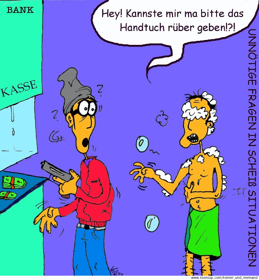 Cartoon: Keiner und Niemand Storyz 22