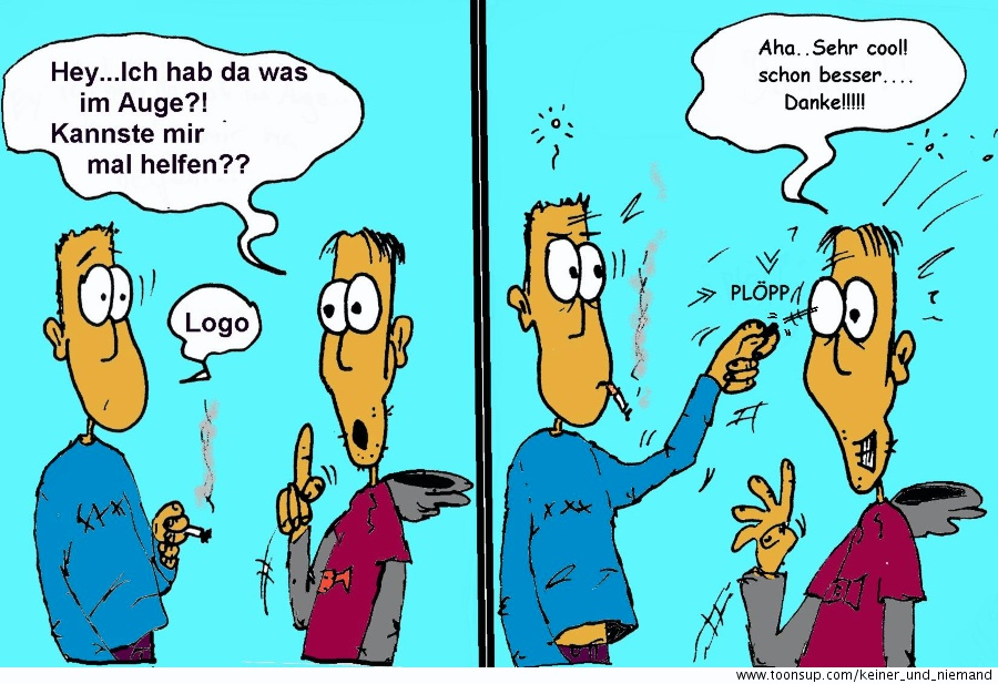 Cartoon: Keiner und Niemand Storyz 34