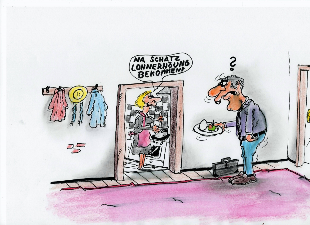Cartoon: Lohndumping 1