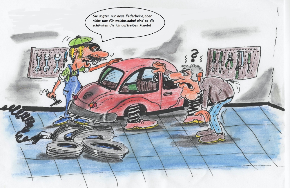 Cartoon: Werkstatt 1