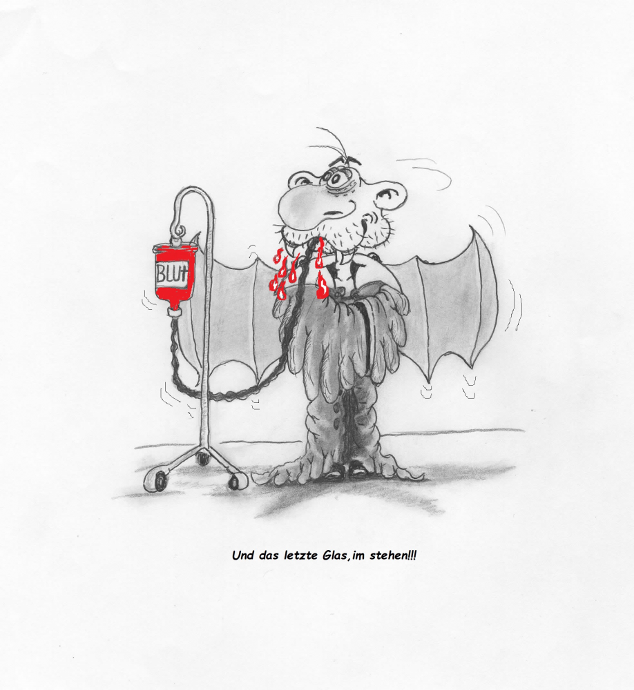Cartoon: Letzter Drink 1