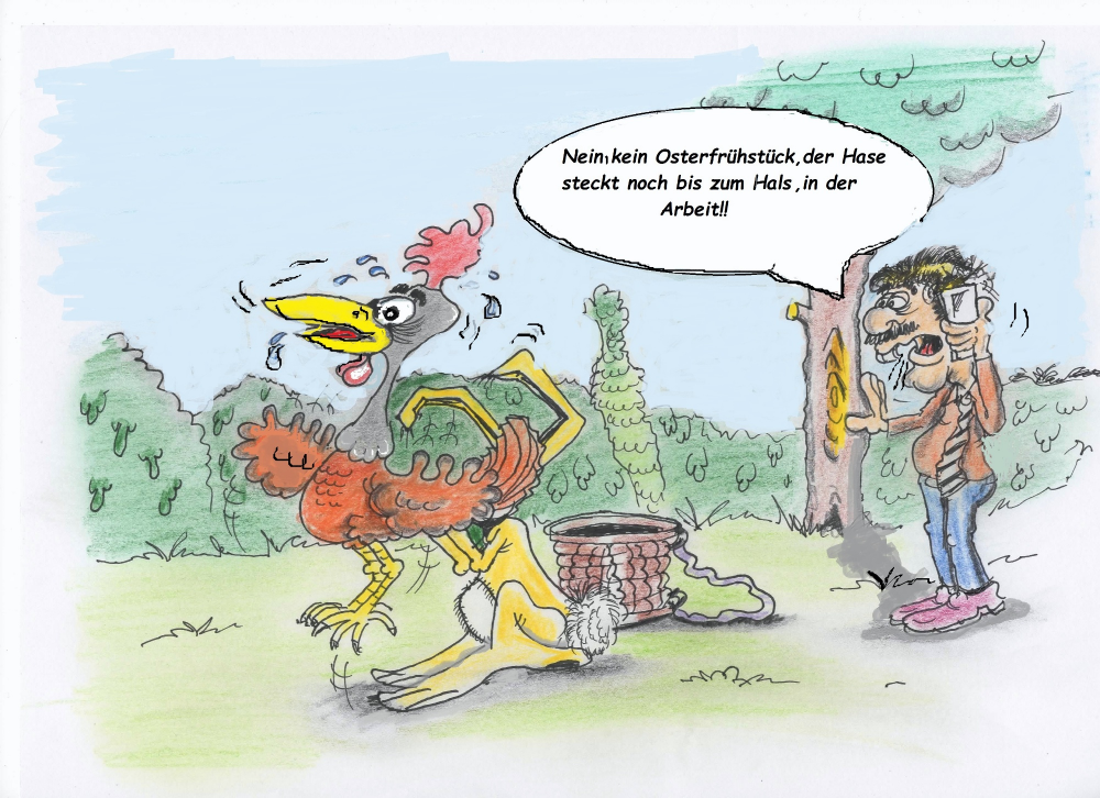 Cartoon: Osterfrühstück 1