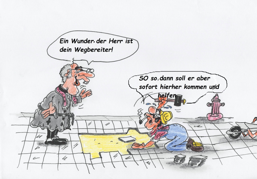 Cartoon: Wunder 1
