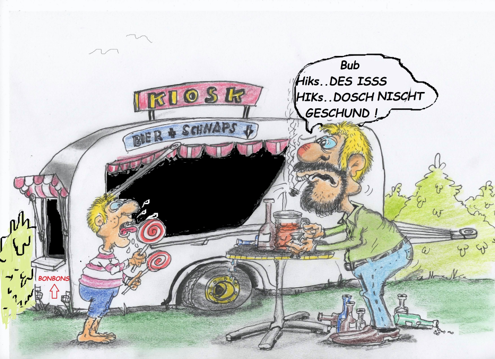 Cartoon: Vorbild 1