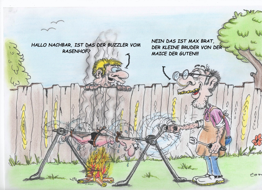 Cartoon: DER BUZZLER 1