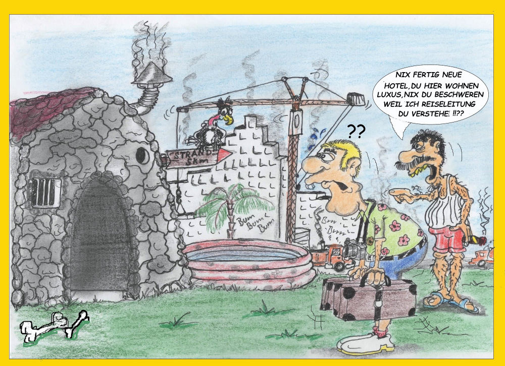 Cartoon: Reiseleiter 1
