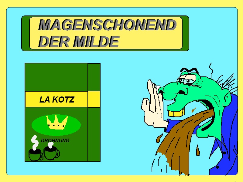 Cartoon: DIE DRÖHNUNG 1