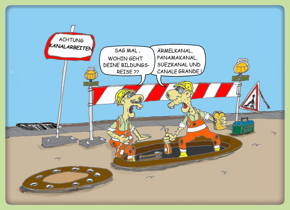 Cartoon: Bildungsreise 1
