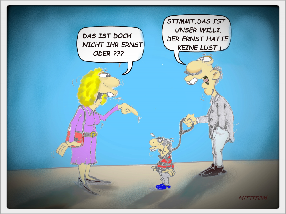 Cartoon: DER ERNST 1