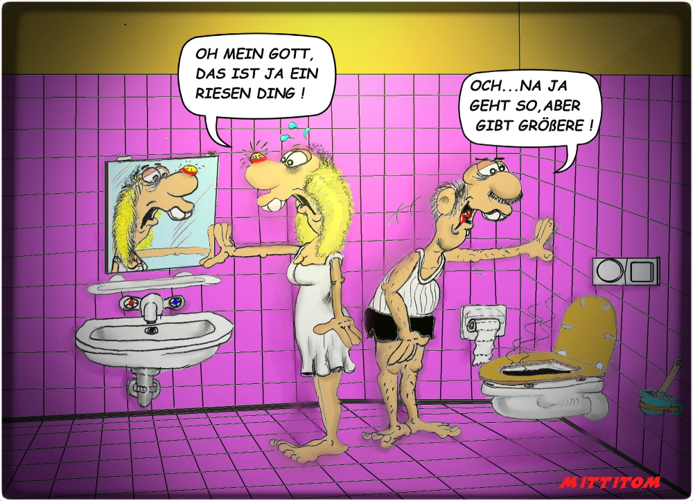 Cartoon: Riesen Ding 1