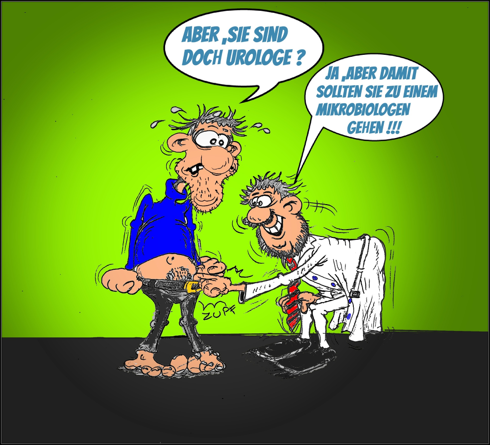 Cartoon: Urologe 1