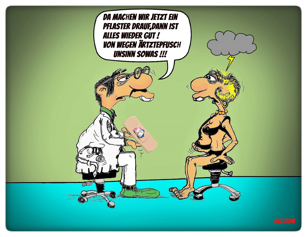 Cartoon: Dr.Pfusch 1