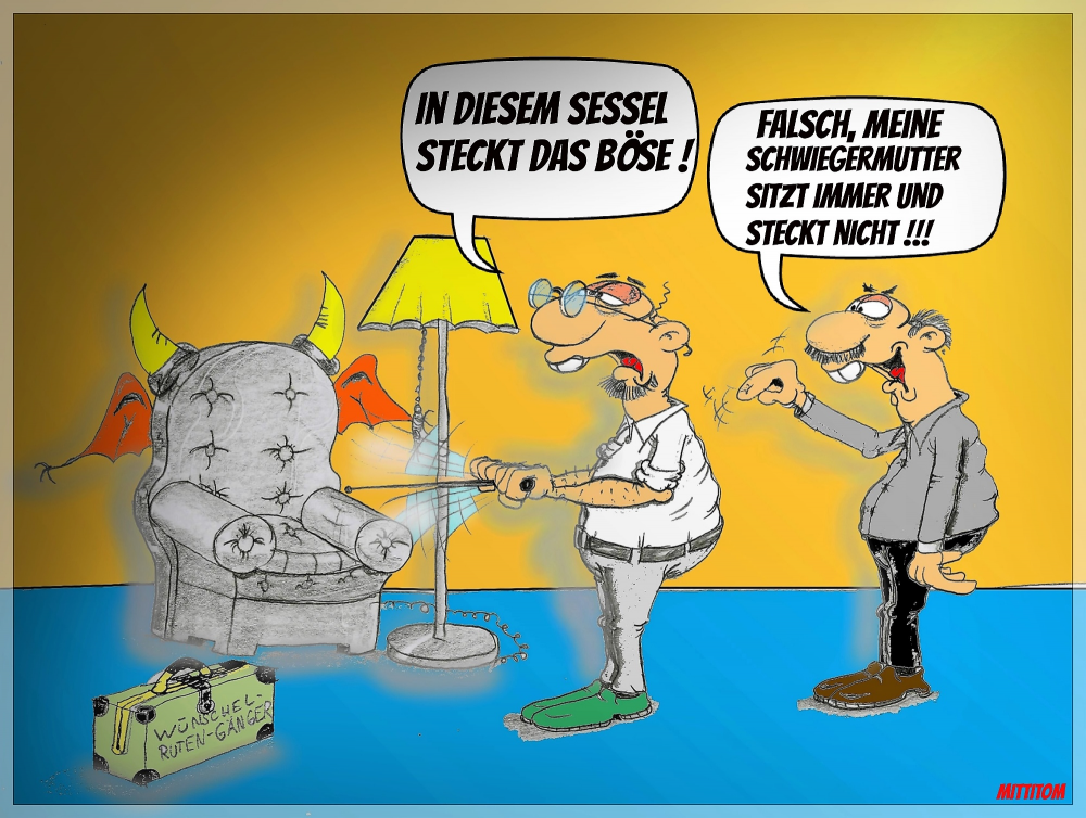 Cartoon: Das Böse 1