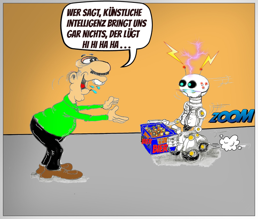 Cartoon: Künstliche Intelligenz 1