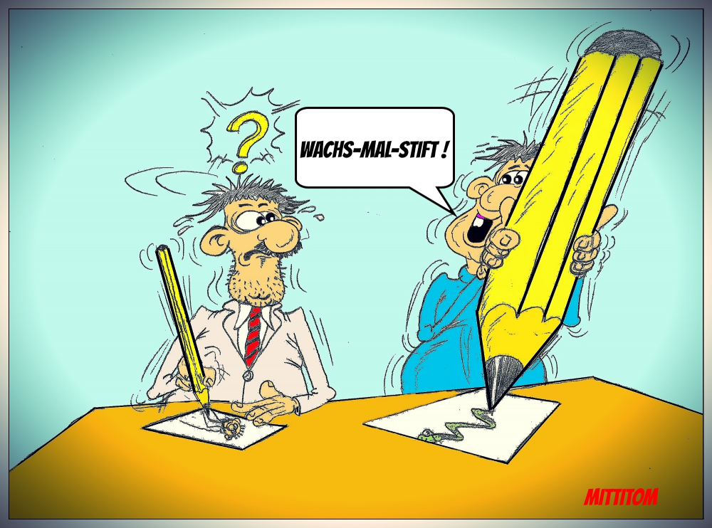 Cartoon: Es kommt nicht auf die Größe an!!! 1