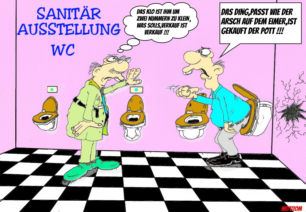 Cartoon: Verkauf ist Verkauf 1