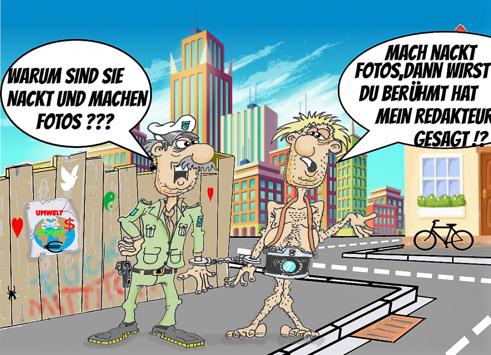 Cartoon: Nacktfotos 1