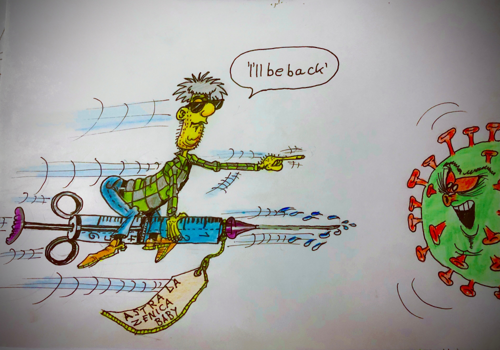 Cartoon: Impfinator 1