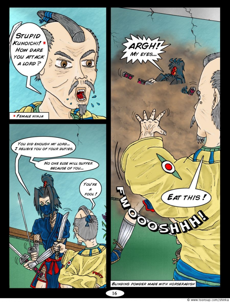 Comic: Shinobi Twins page 16 1