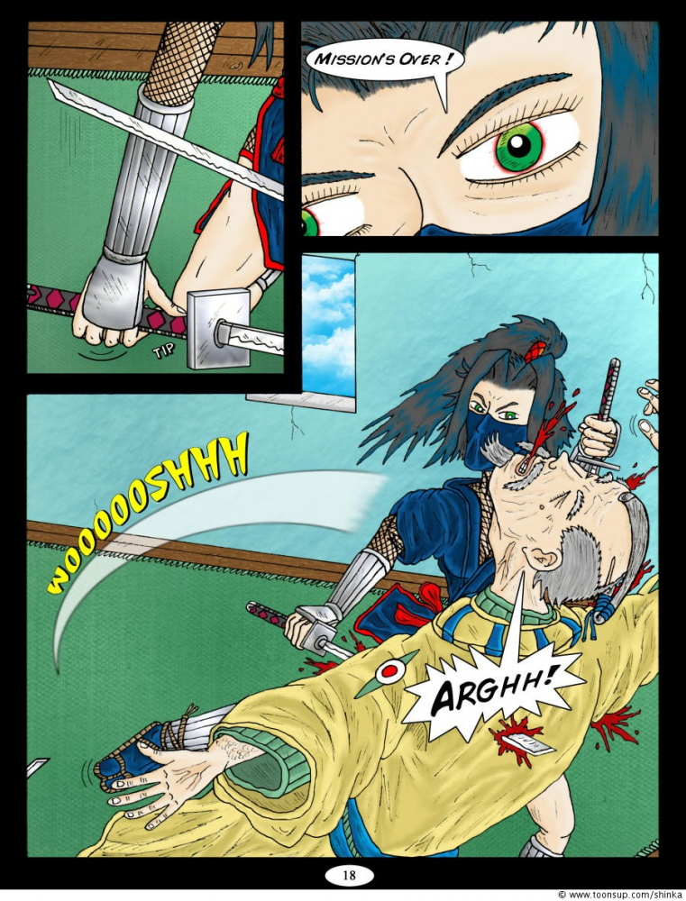 Comic: Shinobi Twins Page 18 1