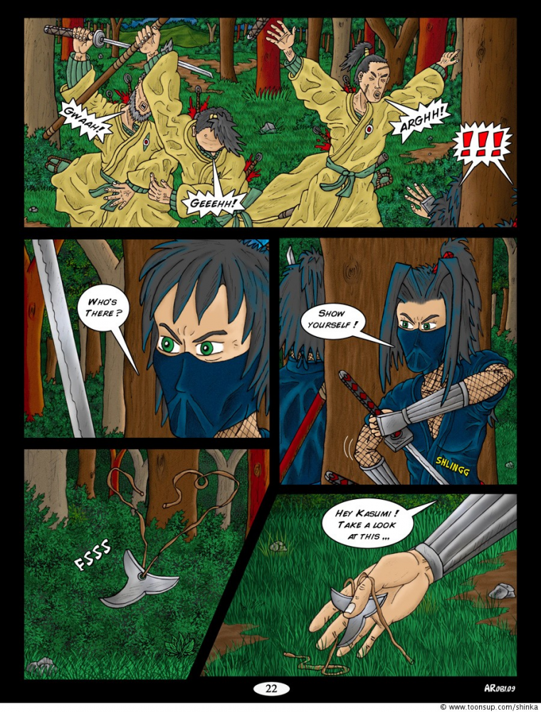 Comic: Shinobi Twins page 22 1