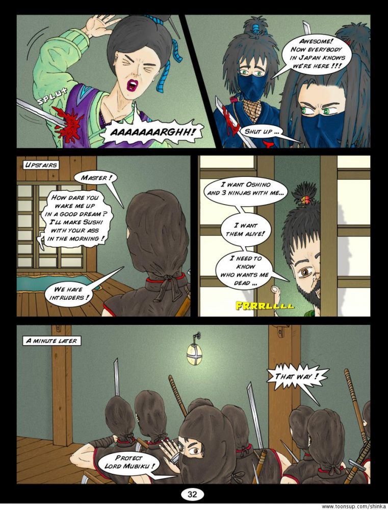Comic: Shinobi Twins Page 32 1
