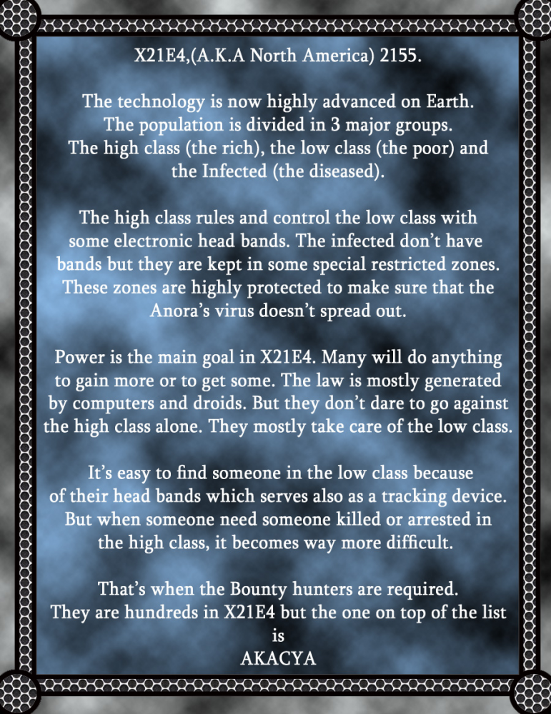 Comic: Akacya: The Bounty Hunter p.0 1