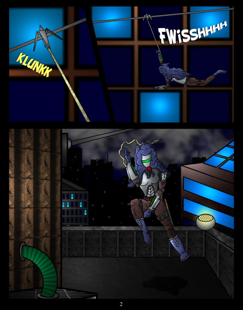 Comic: Akacya: The Bounty Hunter p.2 1