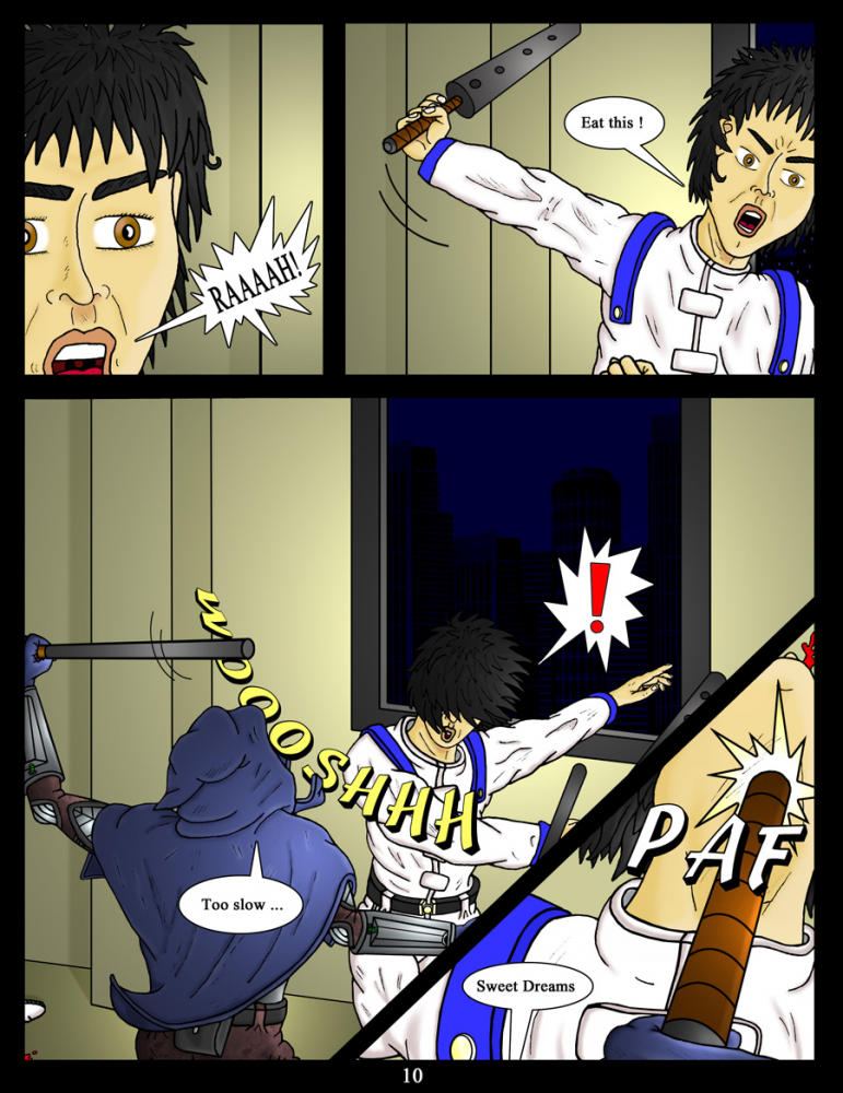 Comic: Akacya: The Bounty Hunter p.10 1