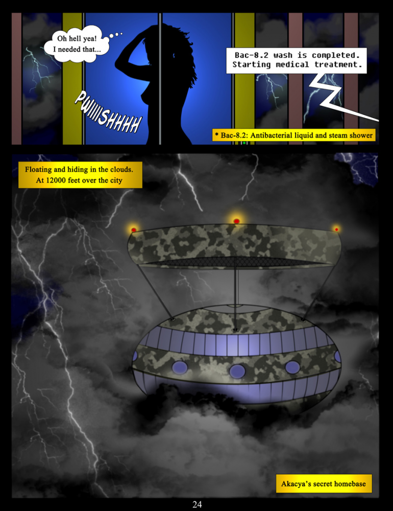 Comic: Akacya: The Bounty Hunter. Page 24 1
