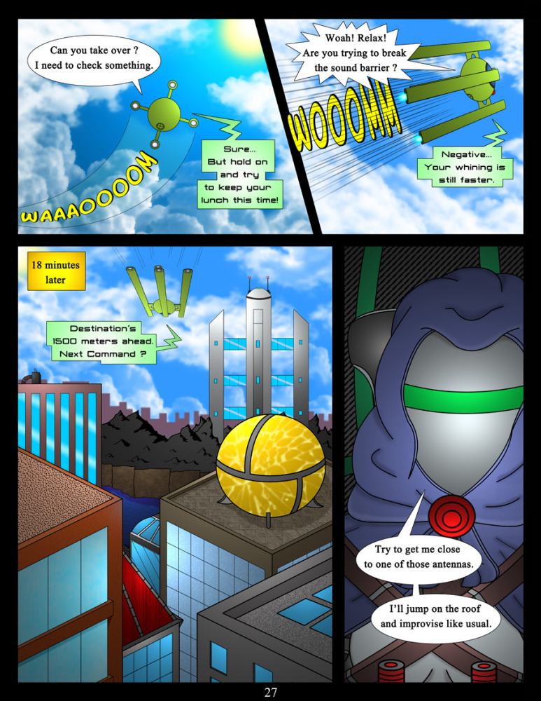 Comic: akacya the bounty hunter page 27 1
