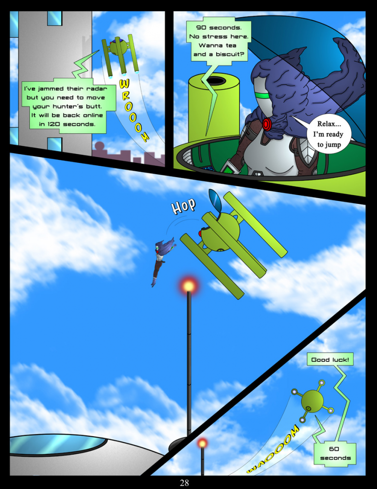 Comic: Akacya: The Bounty Hunter. Page 28 1