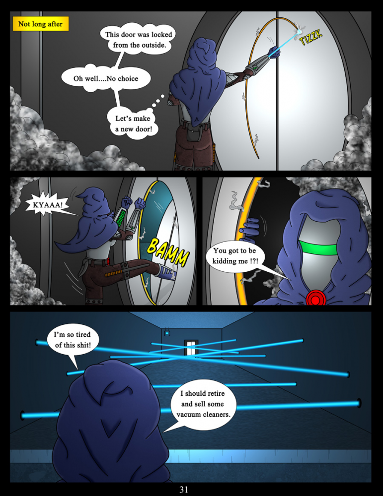 Comic: akacya the bounty hunter page 31 1
