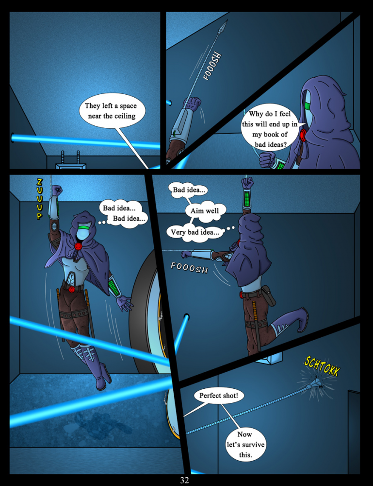 Comic: akacya the bounty hunter page 32 1