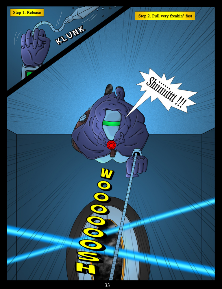 Comic: akacya the bounty hunter page 33 1