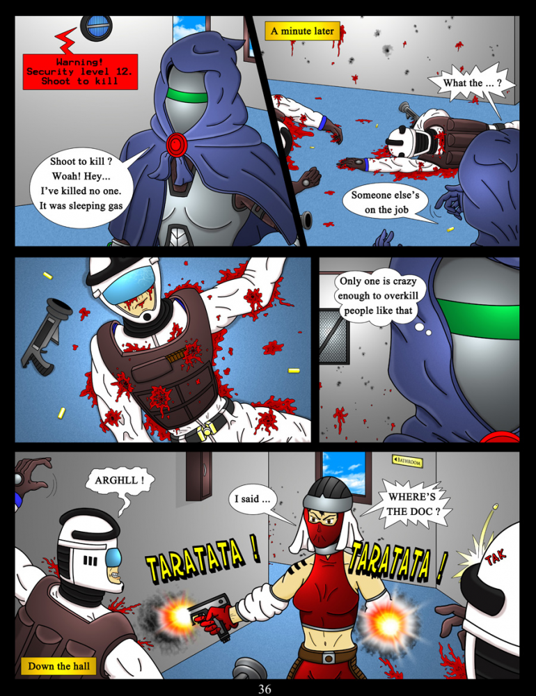 Comic: akacya the bounty hunter page 36 1