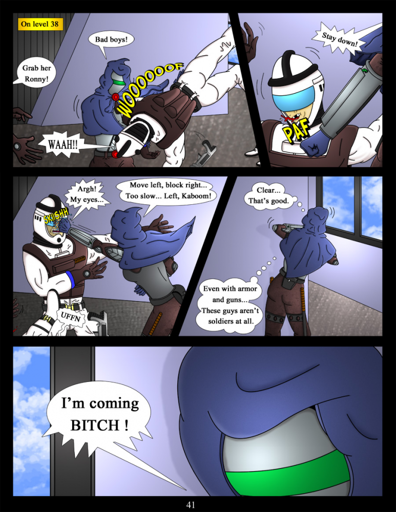 Comic: akacya the bounty hunter page 41 1