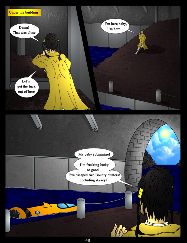 Comic: akacya the bounty hunter page 48 1
