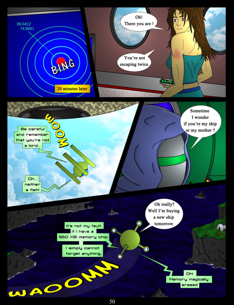 Comic: akacya the bounty hunter page 50 1