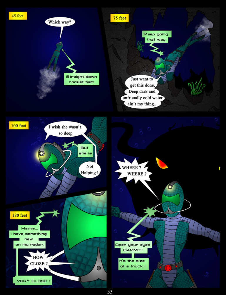 Comic: akacya the bounty hunter page 53 1