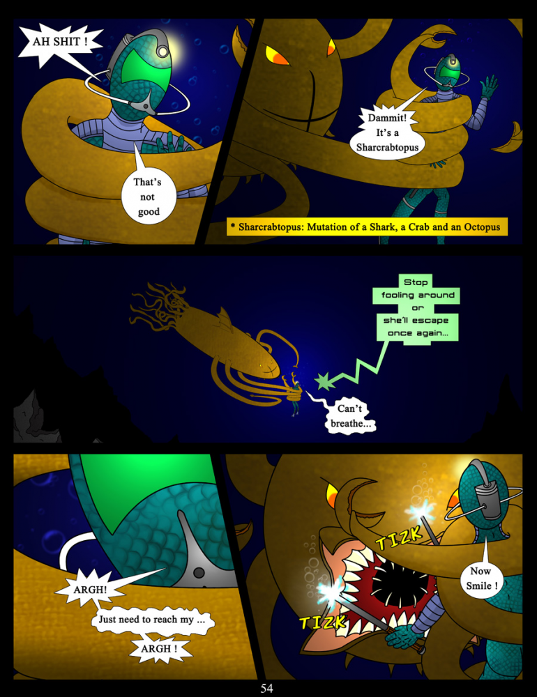 Comic: akacya the bounty hunter page 54 1