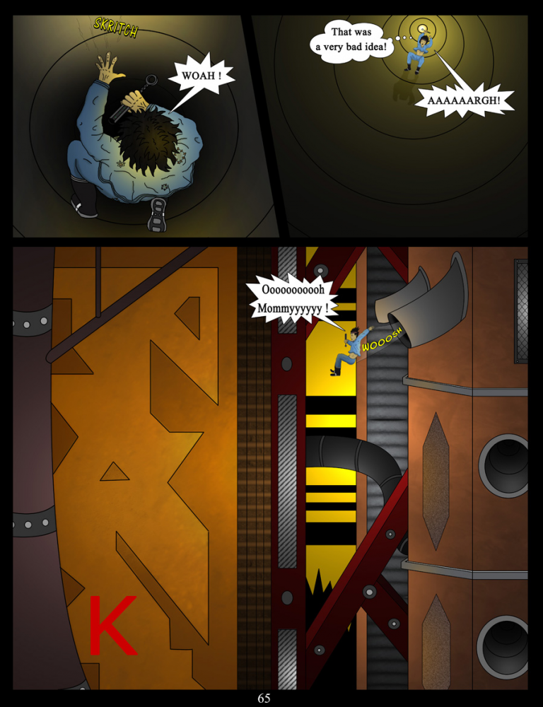 Comic: akacya the bounty hunter page 65 1