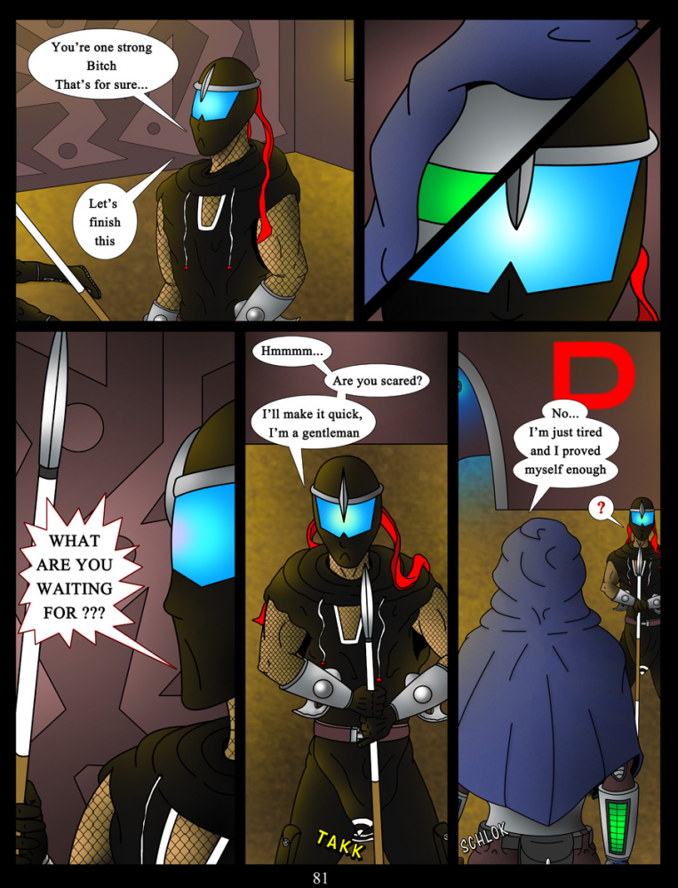 Comic: akacya the bounty hunter page 81 1
