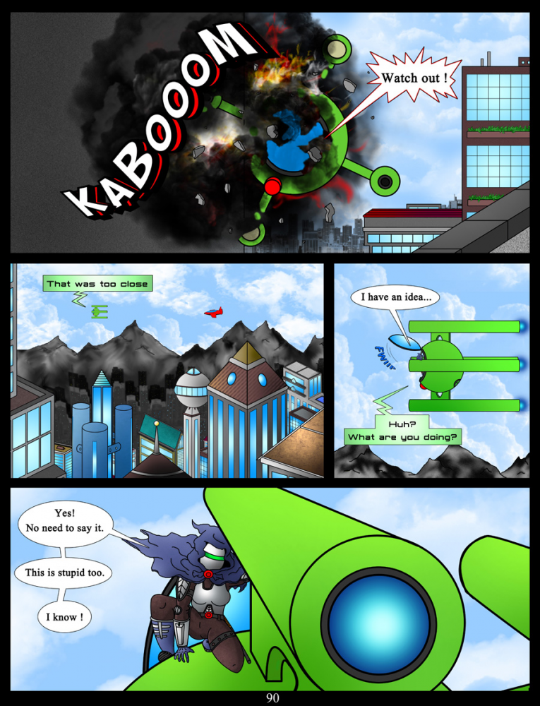 Comic: akacya the bounty hunter page 90 1