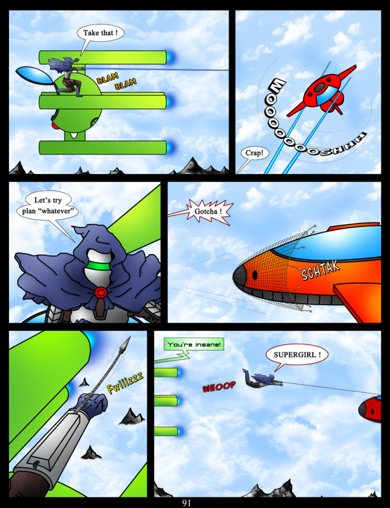 Comic: akacya the bounty hunter page 91 1